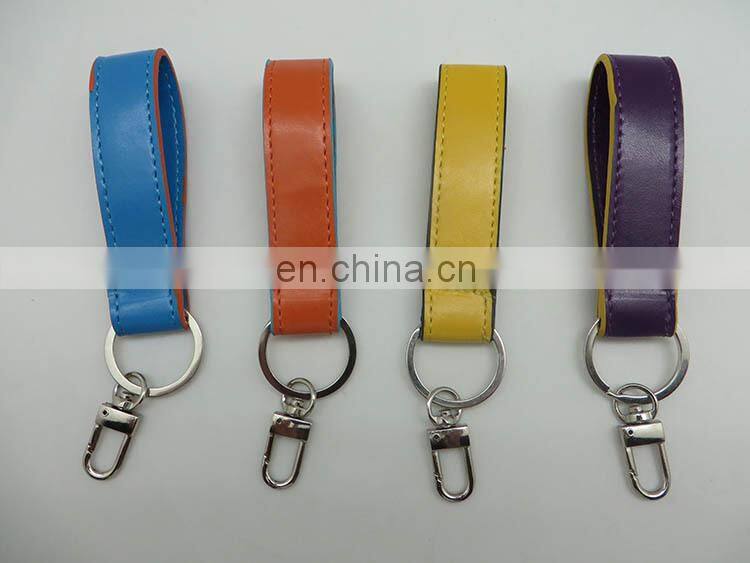 New Style Promotion Gift Leather Keychain Custom
