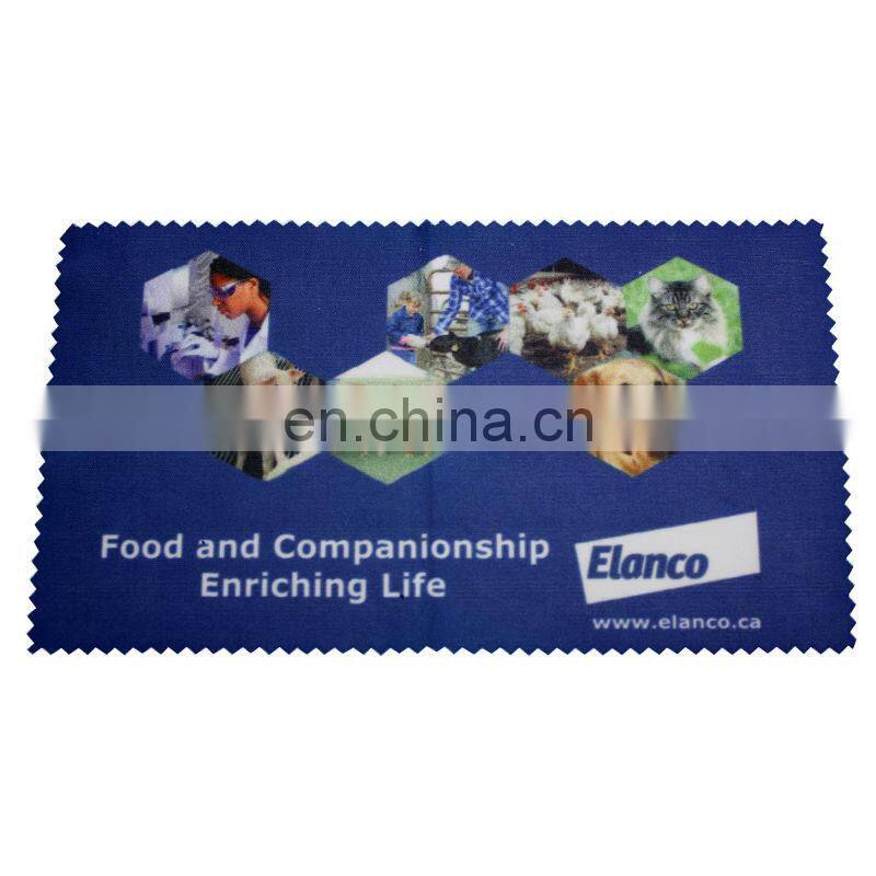 customised print promotional microfiber lcd cleaning cloth