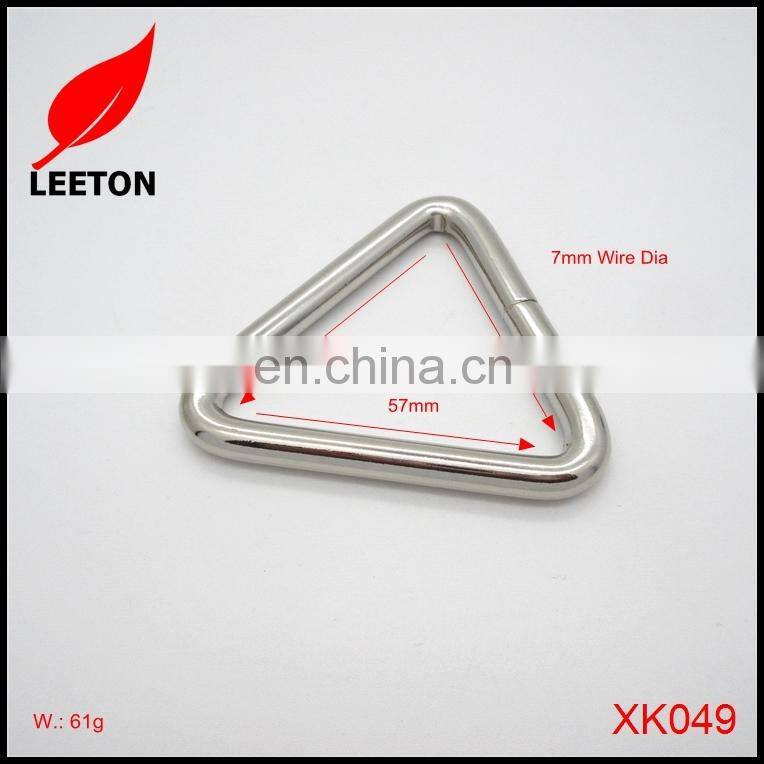 Factory Custom heavy duty welded triangle buckle