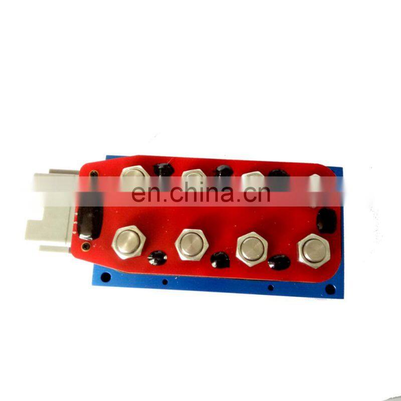 Eight connected solenoid valve group of pneumatic suspension system for automobile