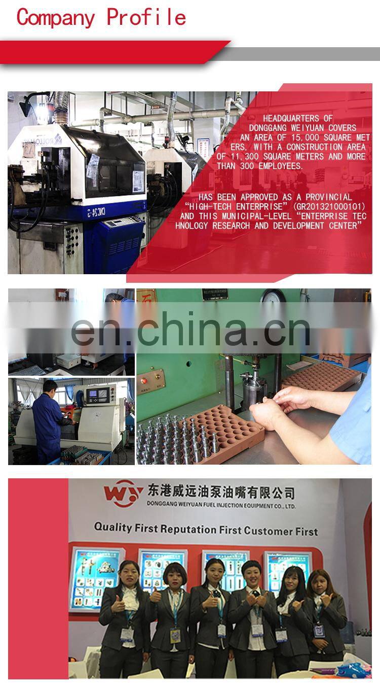 WEIYUAN Good quality Common Rail nozzle DLLA149P1724 for common rail injector 0445120130