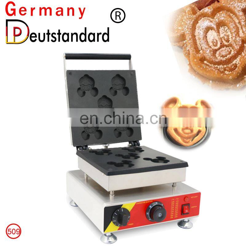 snack machine cartoon belgian waffle maker with waffle iron