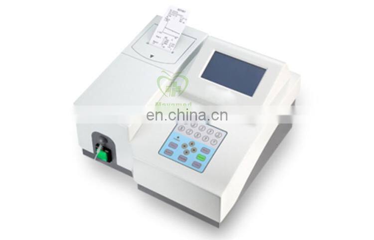 Hot sale Clinical Semi-automatic blood Biochemistry Analyzer price Touch Screen Semi-auto Chemistry Analyzer