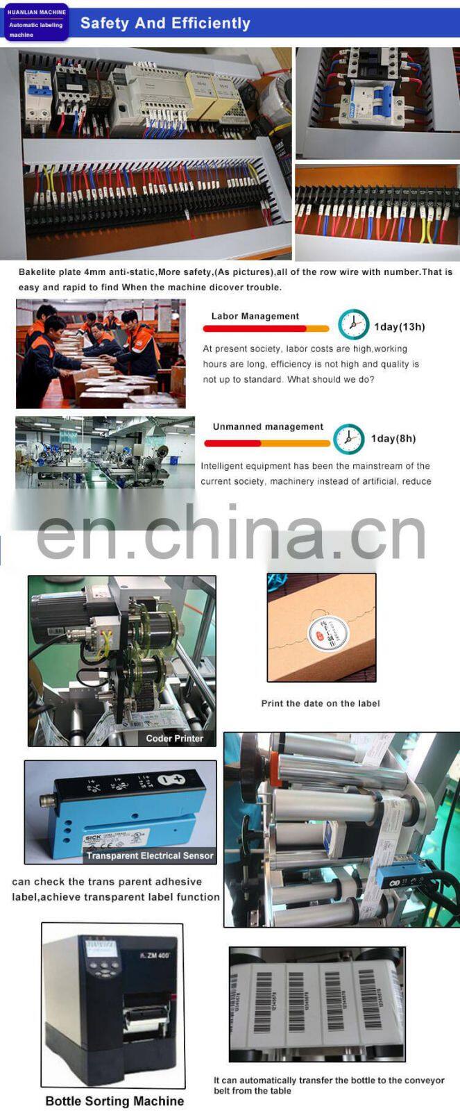 Automatic Labeling Machine For Adhesive Clothing Packing Flat Machine