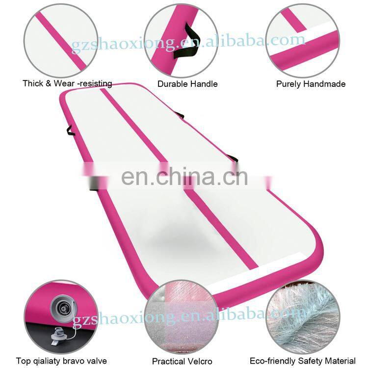 Popular Gymnastics Air Track Air Mattress Gymnastics With Durable Handles For sale