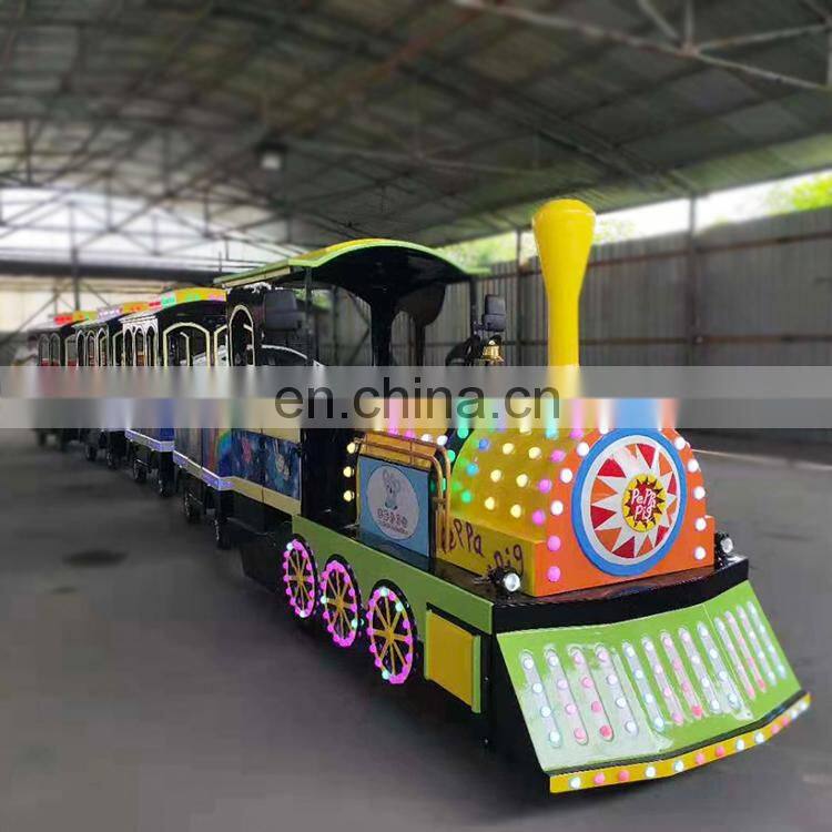 Cheap Price Shopping Mall Mini Electric Trackless Train for sale