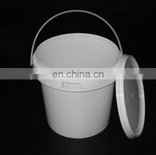 1L food grade plastic bucket with lid and handle