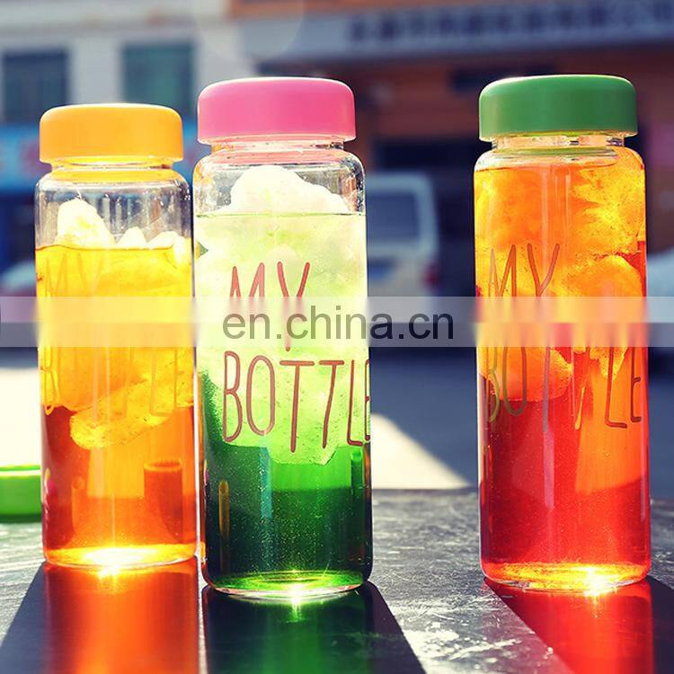 juice drinking plastic my bottle 500ml Logo customized