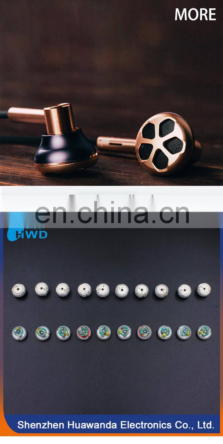 Manufacture Piezo and Moving-Coil headset Speaker 50mm hot sell Inner Magnetic Metal Frame Mylar headset Speaker 4ohm 3w