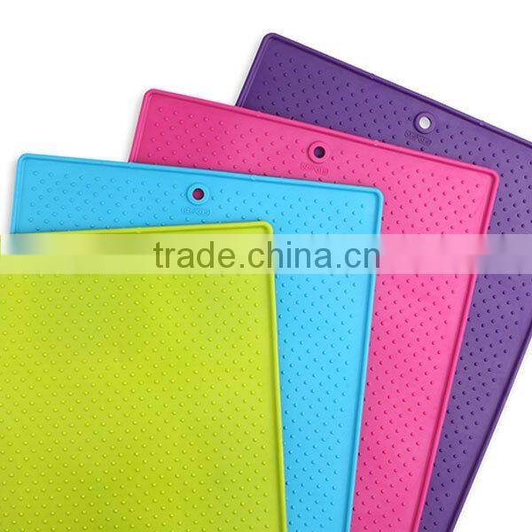 dirt-resistant waterproof cat dog silicon pet mat