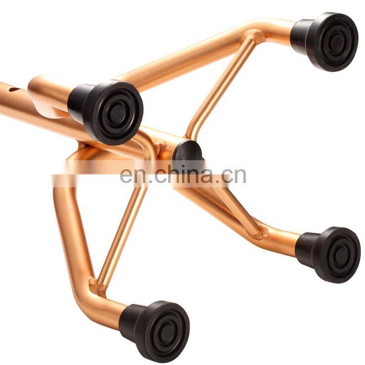 Aluminum alloy 4 legs walking stick telescopic crutch for Rehabilitation Therapy Supplies