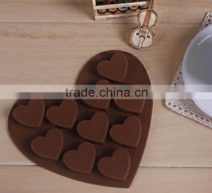 Silicone chocolate ice cube ice mould love shape