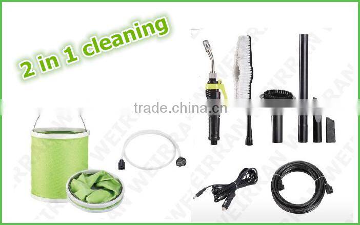 (84678) Electric car washer portable 2 in 1 jet mini car washing machine, mini power jet washing