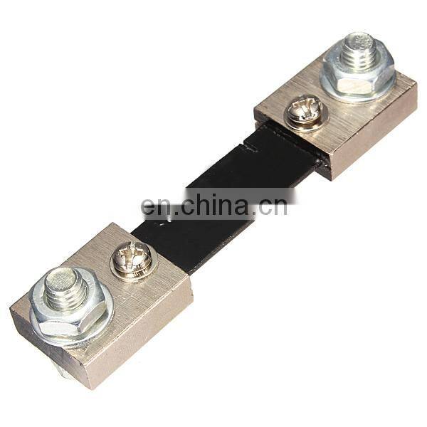 100A 75mV FL-2 DC Current Shunt Resistor For Amp Ampere Panel Meter