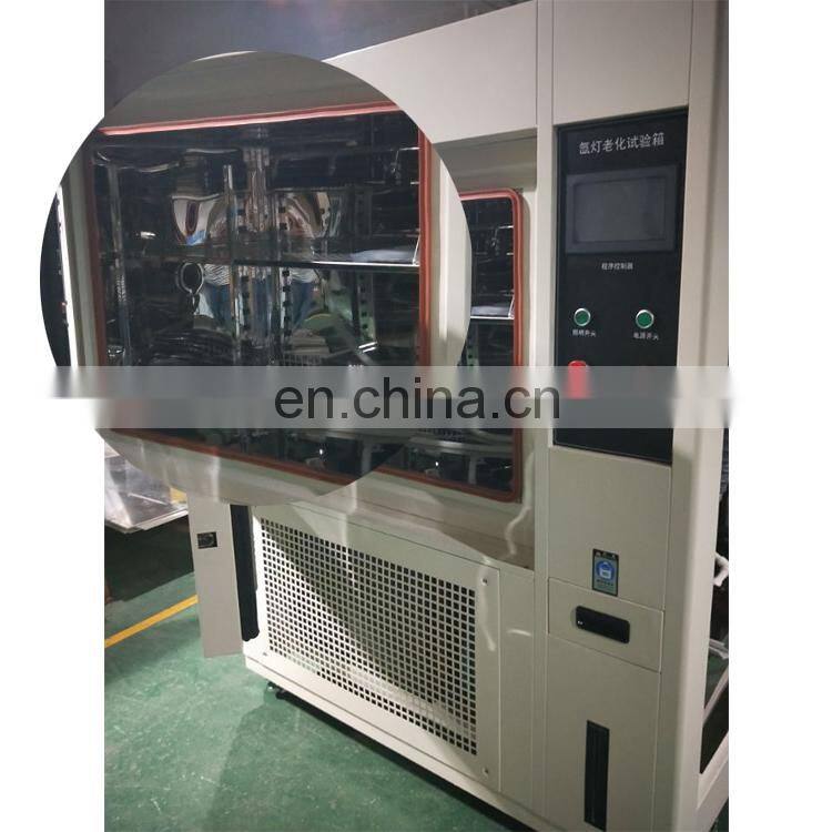 ASTM D4355/ASTM G155/JIS K5600 standard Interior materials Electrical product shell Xenon Arc Aging testing machine