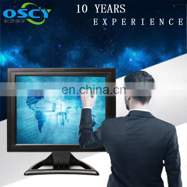 Computer Av Input 15 Inch 4:3 Touch Screen Pc 1024*768 Lcd Car Monitor