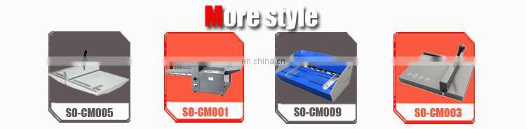 NO MOQ metal creasing and paper perforating machine a3 automatic creaser manufacturer