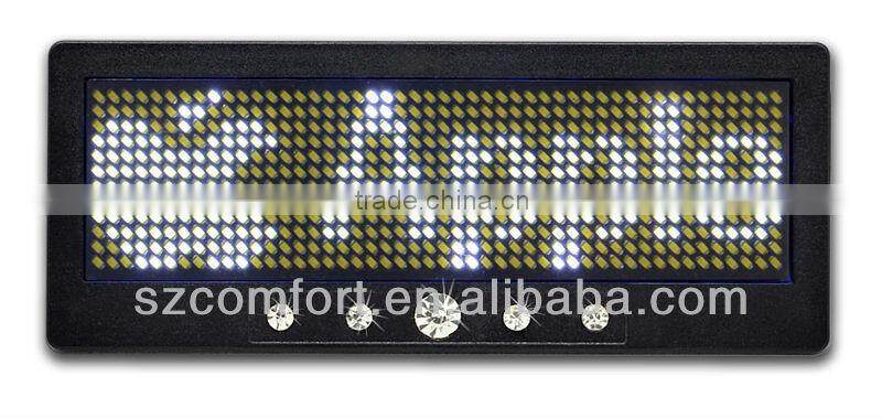 Hot sale fashion led name badge