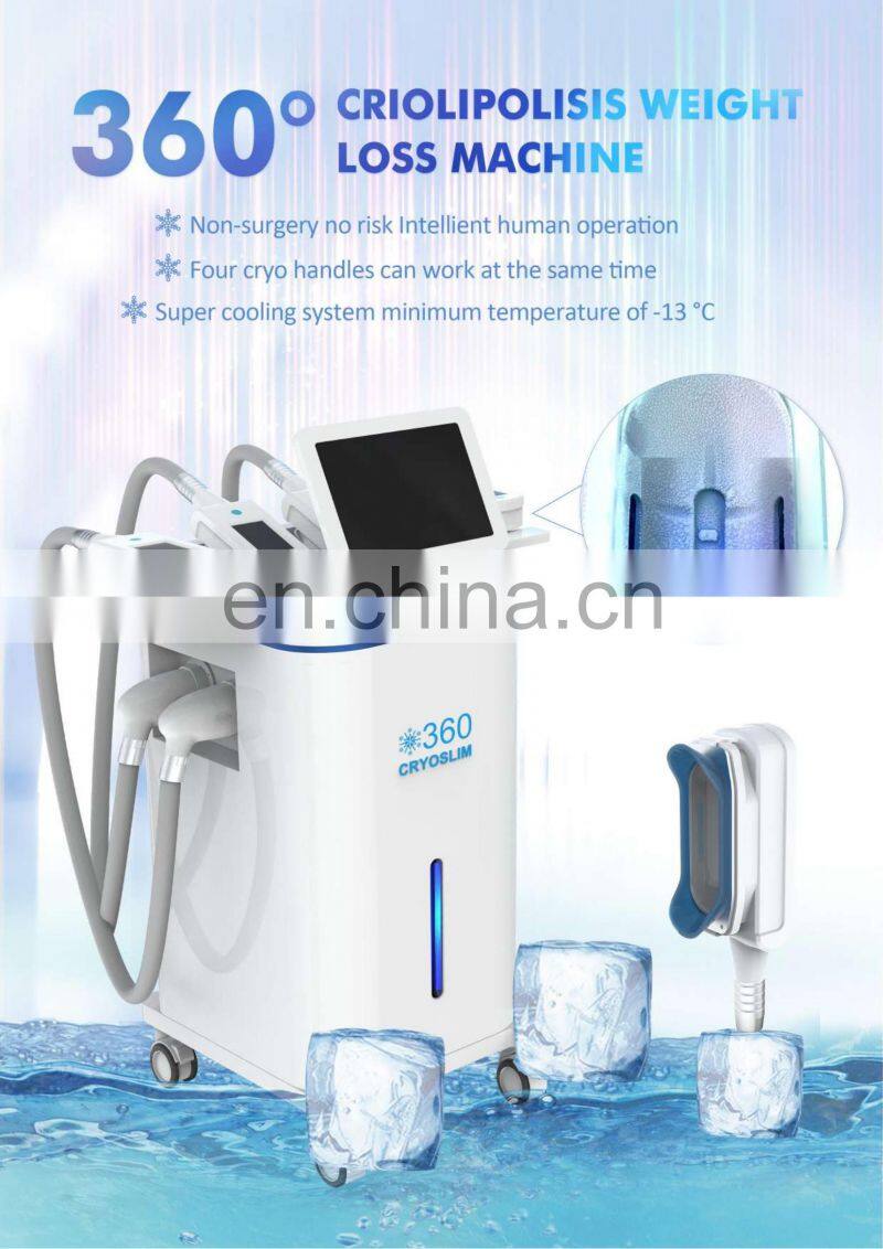 360 Fat Freeze -15 etg50 4s Cyro Fat Freezing Cryolipolysis Equipments