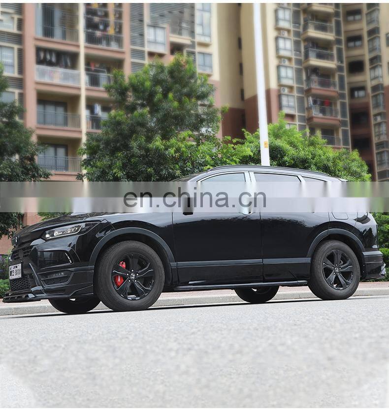 Runde Perfect Fitment Kits For 20-21 Honda Breeze LT Black Warrior Sports Body Kit Front Lip Side Skirts Rear Lip Tail Pipes