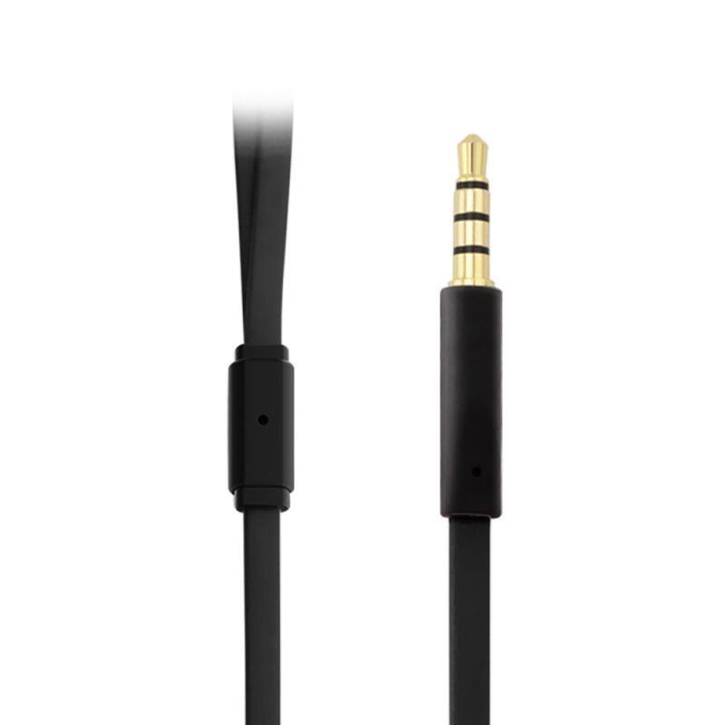 Colorful disposable noodle cable earphone for iphone 6