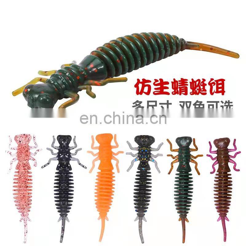 Byloo High Quality Dragonfly Insect Reptile Fishing Lure with 3 Sizes Soft Plastic Bait bulk wholesale trade online