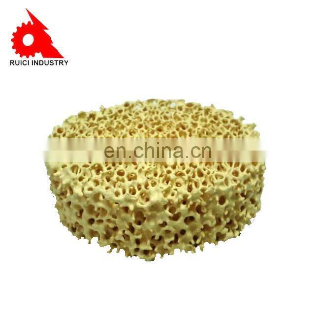 Good price silicon carbide/Zirconia/Alumina Ceramic Foam Filters for foundry