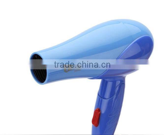 Wholesale foldable mini hair dryer, color can be customized, ideal as gift