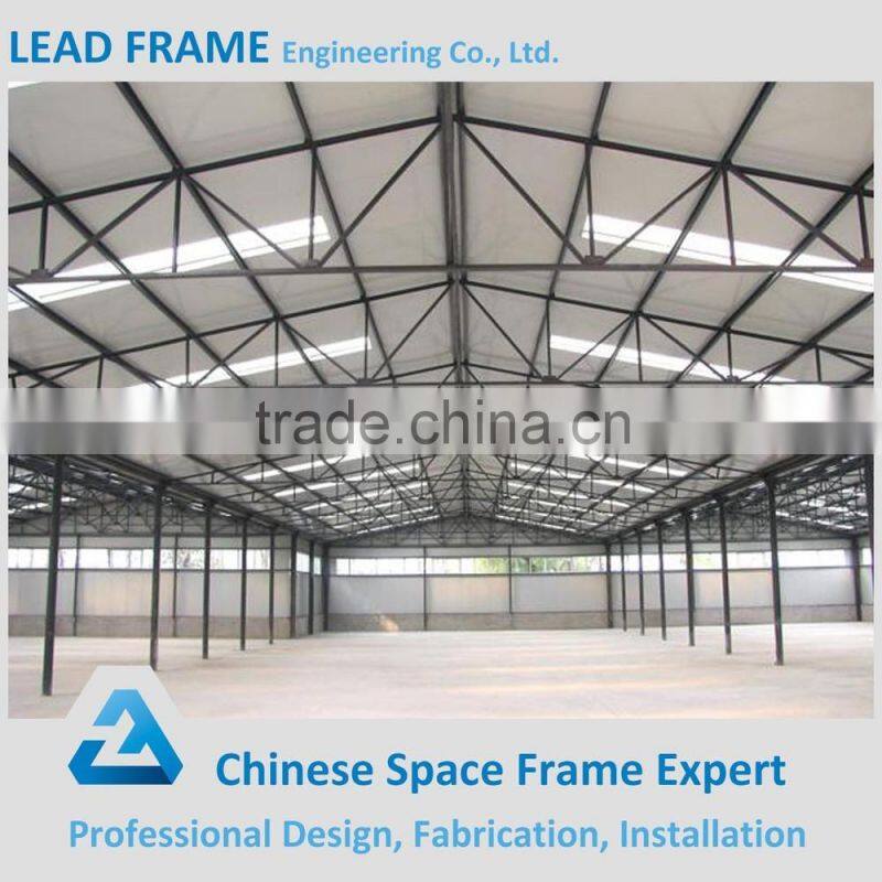 Hot galvanized steel warehouse structure