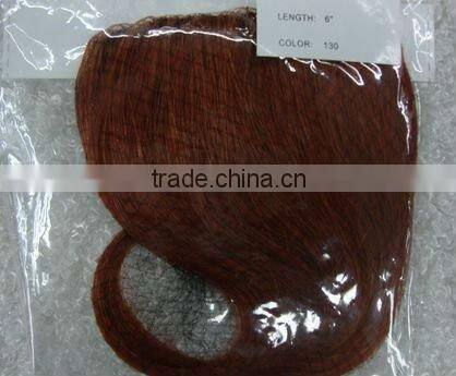 100%Human Hair Bang With Clips