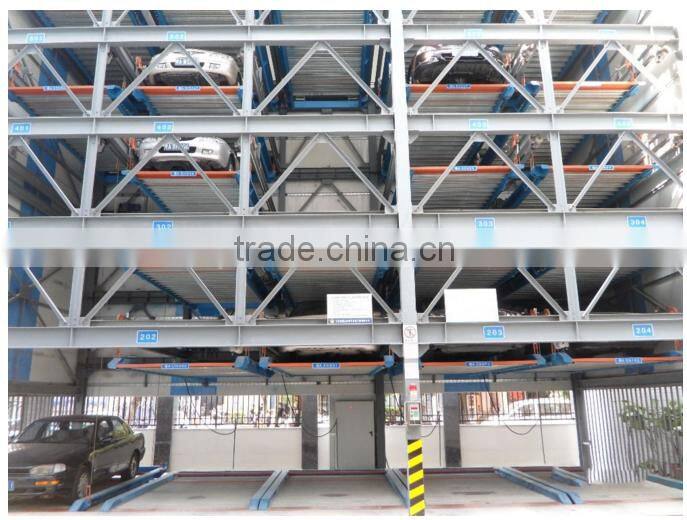 new compact outdoor lifting and sliding smart car parking system