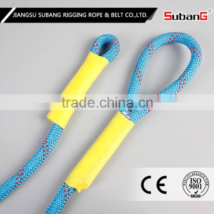 grade one factory colored braided flat nylon rope