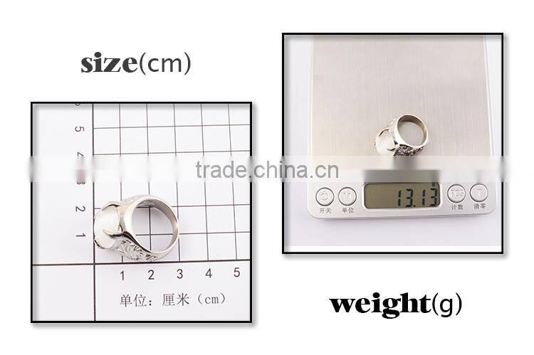 Made in turkey new design finger ring silver rings for men