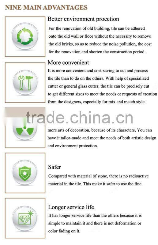 4.8mm External thin wall tiles