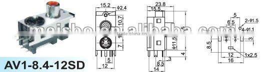 CE 0.5A laptop ide to sata female audio converter jack