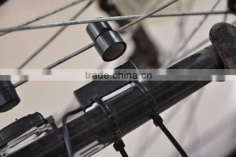 Bicycle computer stopwatch for Mountain Bike sport exrecise stopwatch green backlight LCD Speedomete