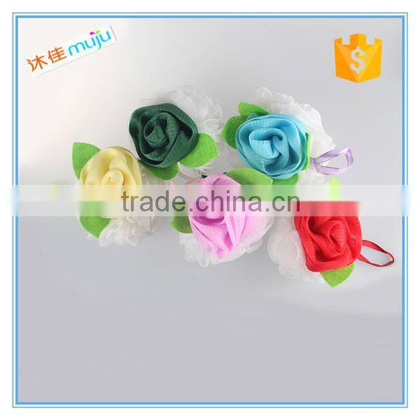 flower body pouf bath lily shower pouf super soft rich bubble new design
