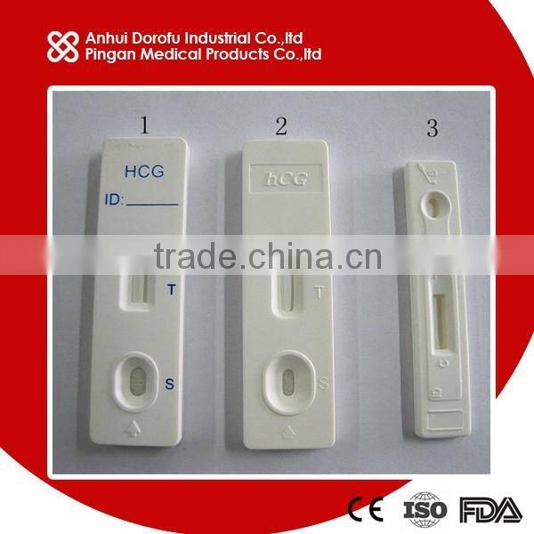 One stop HCG Pregnancy rapid test cassette CE&ISO&FDA