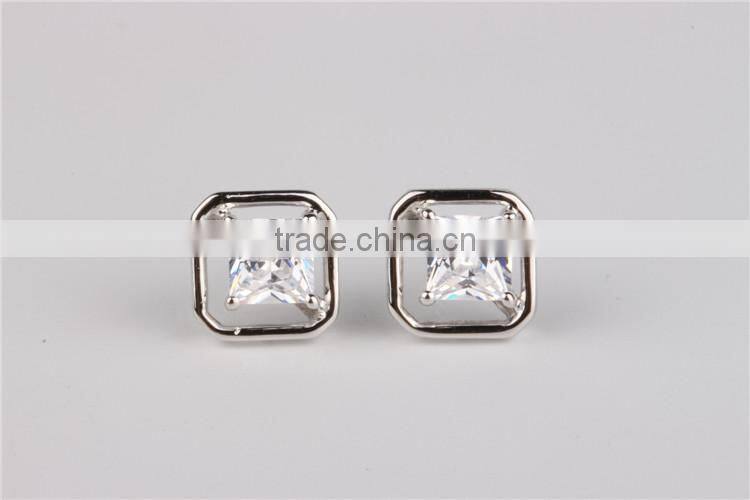 Factory direct supply zircon style funky stud earring