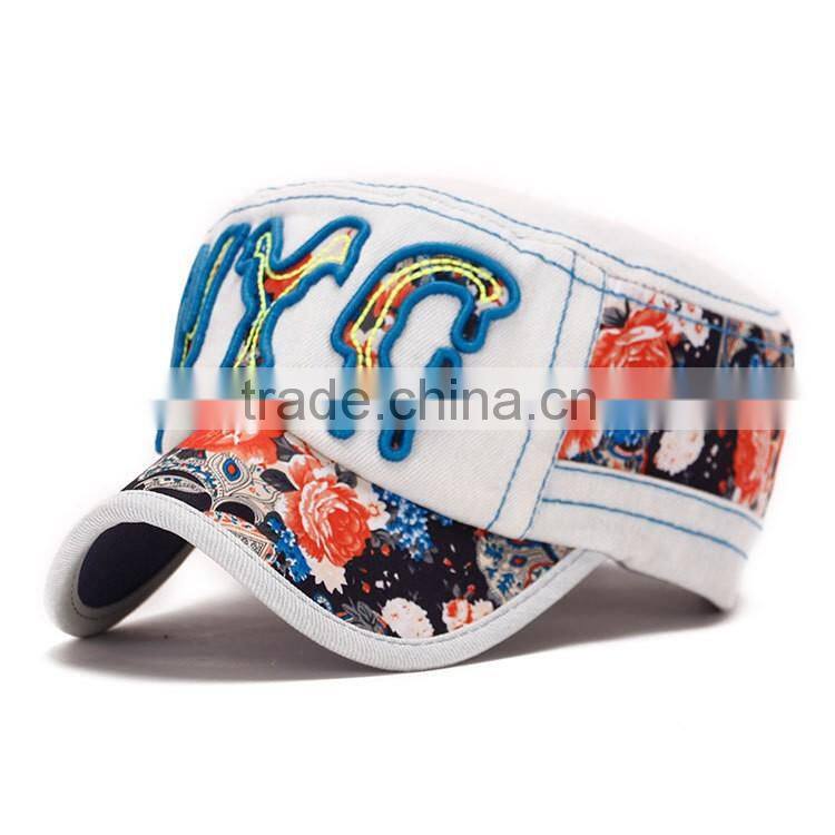 new fashion baby 3d embroidery army hat/cap buying online in china
