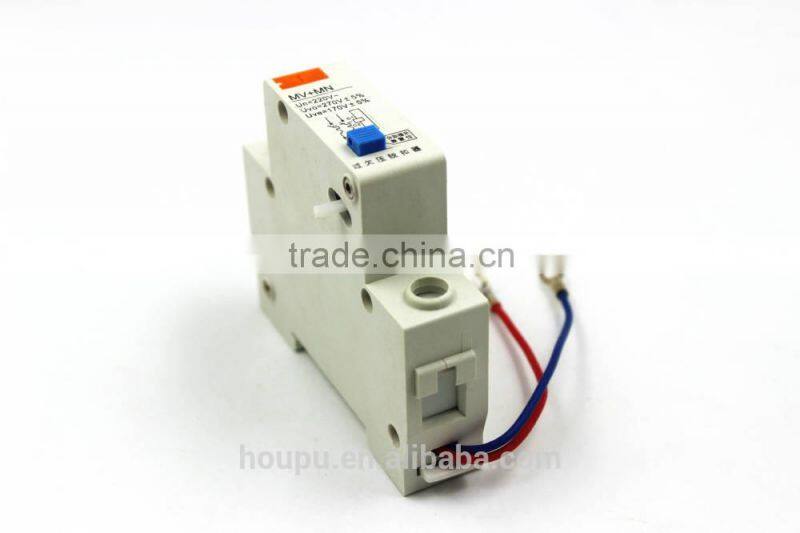 MV+MN automatic reset remote circuit breaker auxiliary switch