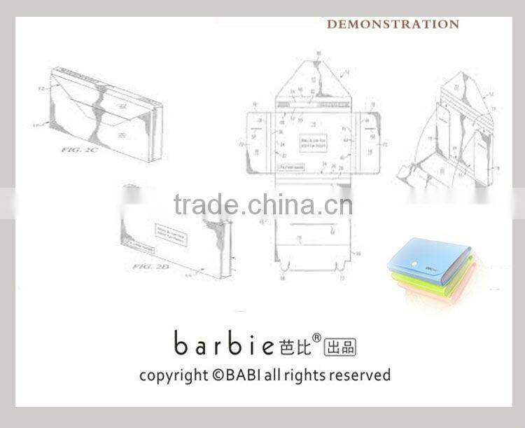 Office Colorful pockets document folders