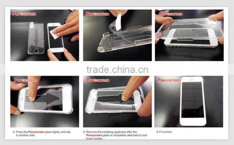 Pavoscreen 9H super hard tempered glass anti blue light screen protector for iphone 6 6s