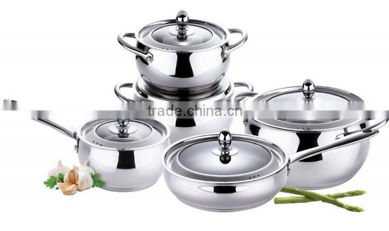 High quality steel chinese cookware hot pot cookware