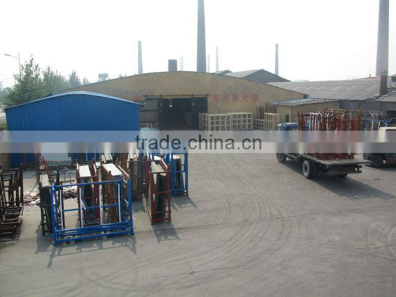 5mm ice crack acid etched decorative interior door glass