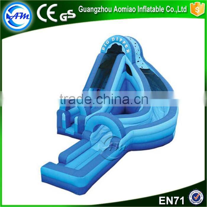 Best selling heavy duty inflatable water slide with infatable pool