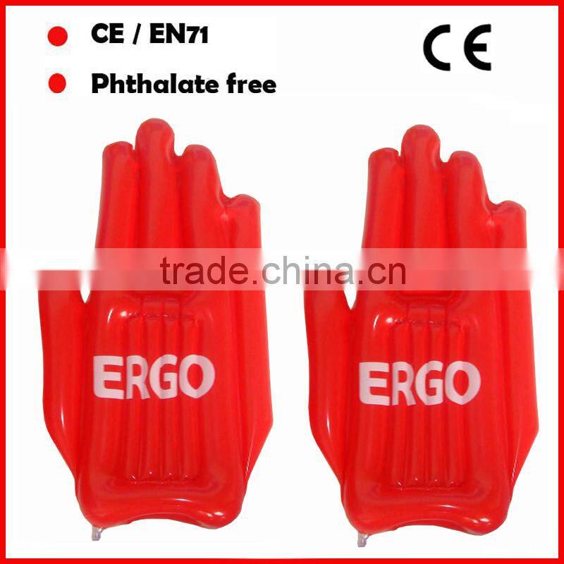 PVC inflatable German hand /inflatable germany fingers for promition