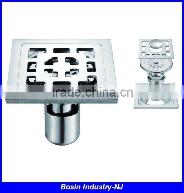 SUS 201, 304 stainless steel rectangular floor drain