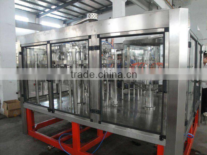 TRIBLOCK FILLING MACHINE For glass bottle/pet bottle