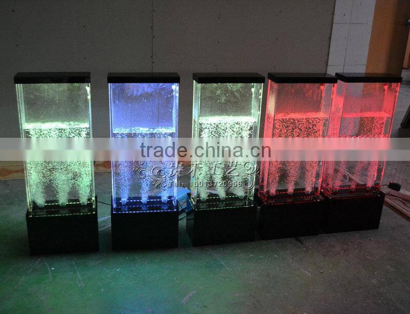 7 colors acrylic decorative wall pieces water bubble wall for room